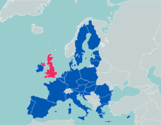 Brexit map