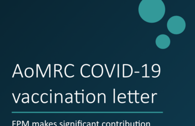 AoMRC COVID-19 Vaccination Letter