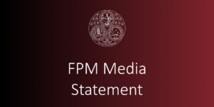 FPM Media Statement
