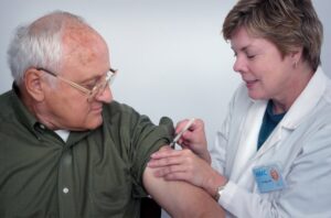 Vaccine image courtesy of the CDC