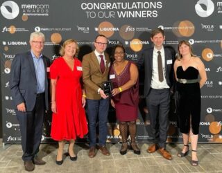 FPM representatives at Memcom Awards 2021