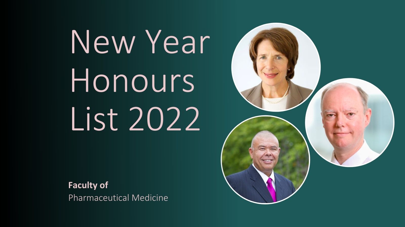 UK New Year Honours, 2022 FPM