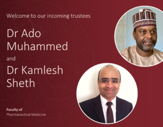 Newboard members Ado Muhammed and Kamlesh Sheth