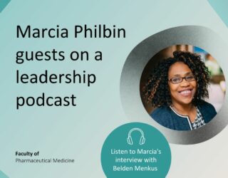 Marcia on podcast