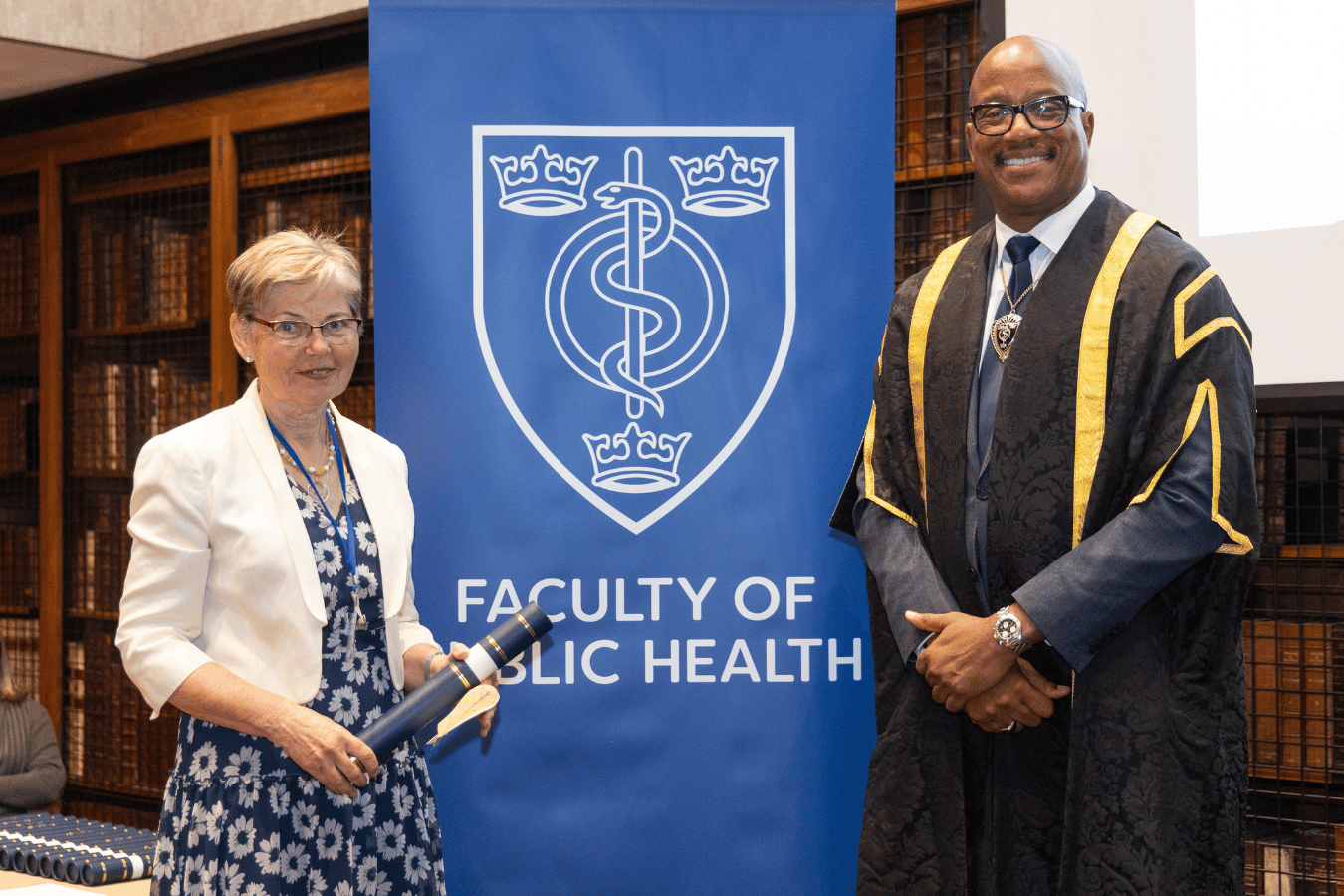 Flic Gabbay awarded Honorary Fellowship of FPH