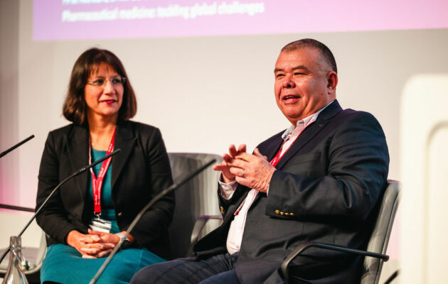 Sheuli Porkess and Jonathan Van-Tam at the FPM Annual Symposium 2024