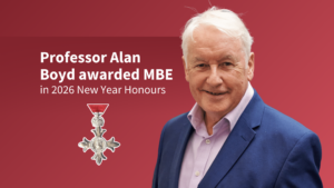 Alan Boyd awarded MBE