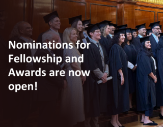 Nominations for Fellowship and Awards are now open!